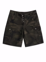Chrome Hearts Camo Cargo Shorts