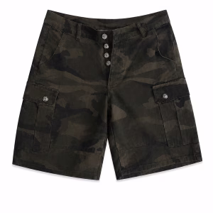 Chrome Hearts Camo Cargo Shorts