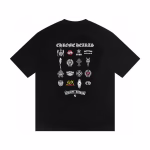 Chrome Hearts Signature Icons Graphic T-Shirt – Black