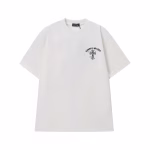 Chrome Hearts Black Pink Cross Graphic Tee