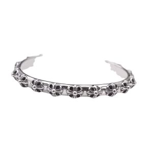 Chrome Hearts Multi Cross Cuff Bangle