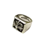 Chrome Hearts Square Cross Signet Ring