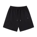 Chrome Hearts Black Triple Cross Sweat Shorts