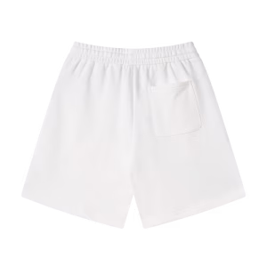Chrome Hearts White Cross Embroidery Sweat Shorts