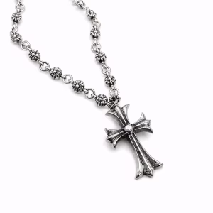 Chrome Hearts Cross Link Pendant Necklace