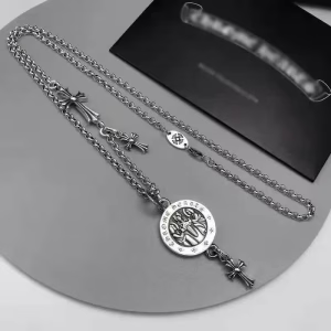 Chrome Hearts Medallion Cross Necklace