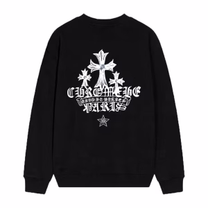 Chrome Hearts Cemetery Cross Long Sleeve Negra