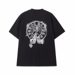 Chrome Hearts Horseshoe Spray Paint Graphic T Shirt