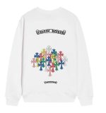 Chrome Hearts Multi Cross Graphic Long Sleeve White