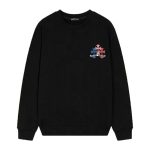 Chrome Hearts Multi Cross Graphic Long Sleeve Black