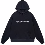 Chrome Hearts Multi Logo Graphic Black Hoodie
