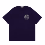 Chrome Hearts Silver Emblem T-Shirt Navy