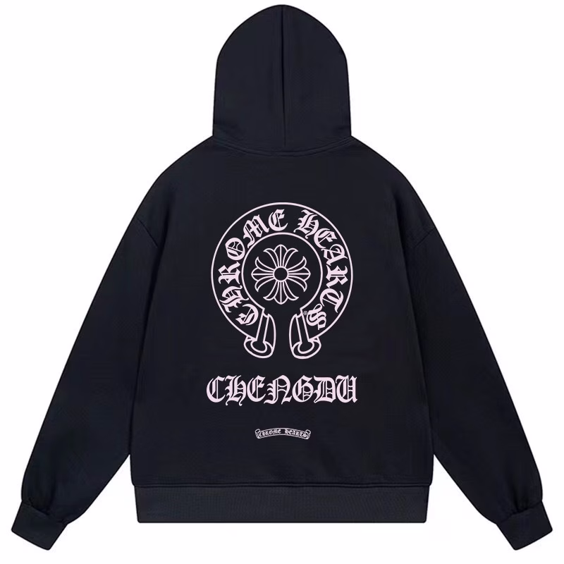 a27f0e43 Chrome Hearts Horseshoe Logo Black Hoodie