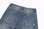 Chrome Hearts Cross Fade Wash Jeans