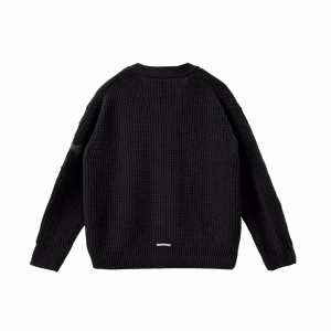 Chrome Hearts Cashmere Waffle Cross Patch Cardigan