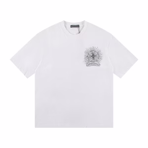 Chrome Hearts Radiant Cross Graphic White T-Shirt