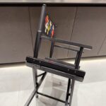 Chrome Hearts Multicolor Cross Director Chair