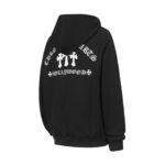 Chrome Hearts Hollywood Triple Cross Zip-Up Hoodie
