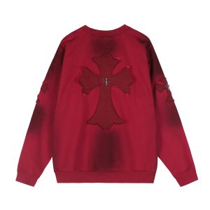 Chrome Hearts Red Cross Patch Long Sleeve