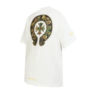 Chrome Hearts Multi Color Horseshoe Shirt White