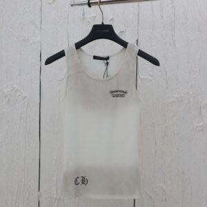 Chrome Hearts Honolulu 5th Anniversary White Tank Top