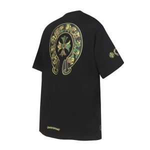 Chrome Hearts Multi Color Horseshoe Shirt Black