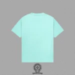 Chrome Hearts Mint Green Red Outline Cross T-Shirt