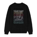 Chrome Hearts x LV Multicolor Logo Crewneck Black