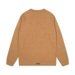Chrome Hearts Hollywood Triple Cross Knit Sweater Brown