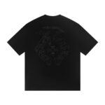 Chrome Hearts Tonal Horseshoe Embroidered T-Shirt Black