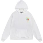 Chrome Hearts x LV Multicolor Logo Pullover Hoodie White