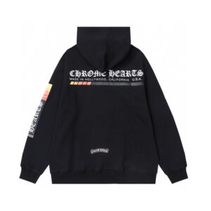 Chrome Hearts Hollywood Gradient Pullover Hoodie Black
