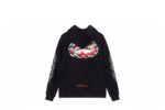 Chrome Hearts Smile Graphic Pullover Hoodie Black