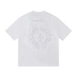 Chrome Hearts Tonal Horseshoe Embroidered T-Shirt White