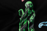 Chrome Hearts FOTI Character Graphic Zip-Up Hoodie Black