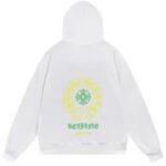 Chrome Hearts Beijing Horseshoe Pullover Hoodie White