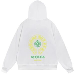 Chrome Hearts Beijing Horseshoe Pullover Hoodie White