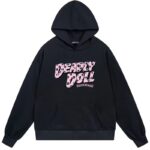 Chrome Hearts Deadly Doll Graphic Pullover Hoodie Black