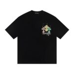 Chrome Hearts Triple Cross Graffiti T-Shirt Black