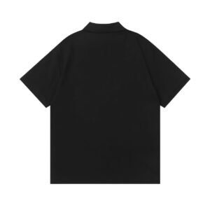 Chrome Hearts Four Cross Black Polo Shirt