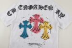 Chrome Hearts Triple Cross Graffiti T-Shirt White