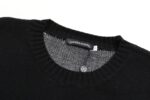 Chrome Hearts CH Gothic Logo Crewneck Sweater Black