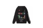 Chrome Hearts FOTI Character Graphic Zip-Up Hoodie Black