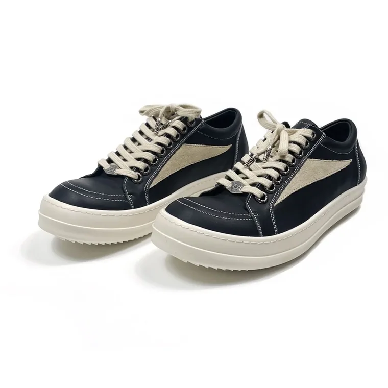 9302f2e2f640-760 Chrome Hearts x Rick Owens Vintage Sneaks Black