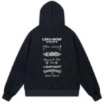 Chrome Hearts Pure Luxury Graphic Pullover Hoodie Black