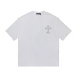Chrome Hearts Rhinestone Multi Cross T-Shirt White
