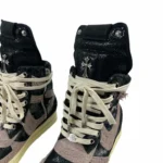 Chrome Hearts x Rick Owens Geobasket Sneakers Black/Brown