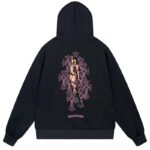 Chrome Hearts Deadly Doll Graphic Pullover Hoodie Black