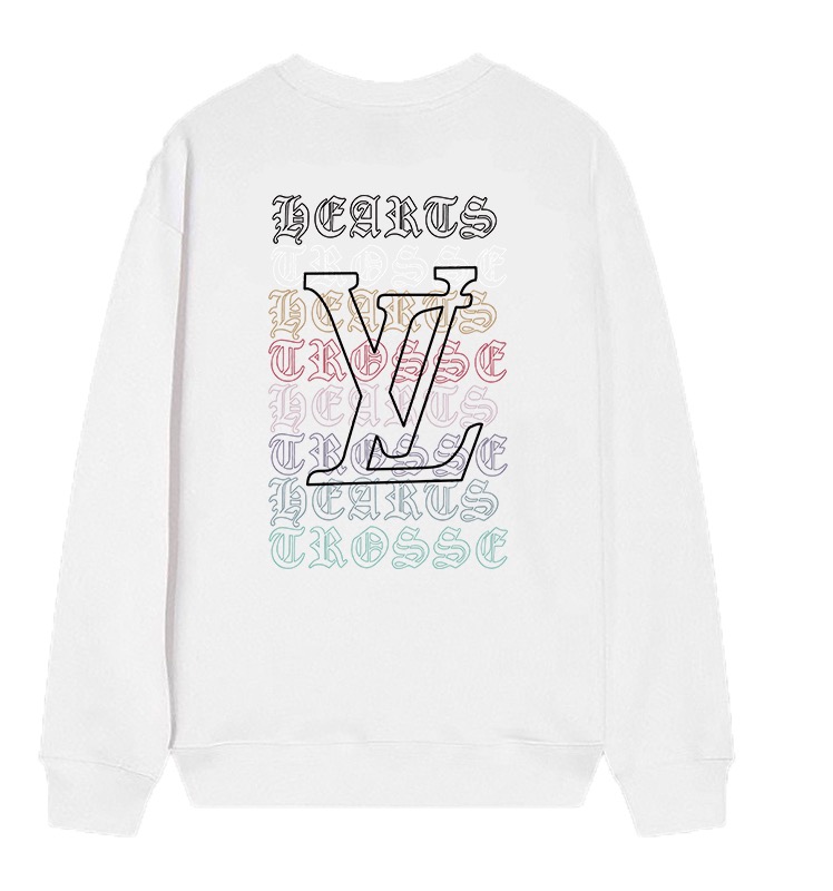 d012dcb1 Chrome Hearts x LV Multicolor Logo Crewneck White