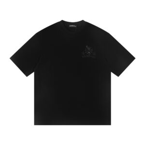 Chrome Hearts Tonal Horseshoe Embroidered T-Shirt Black